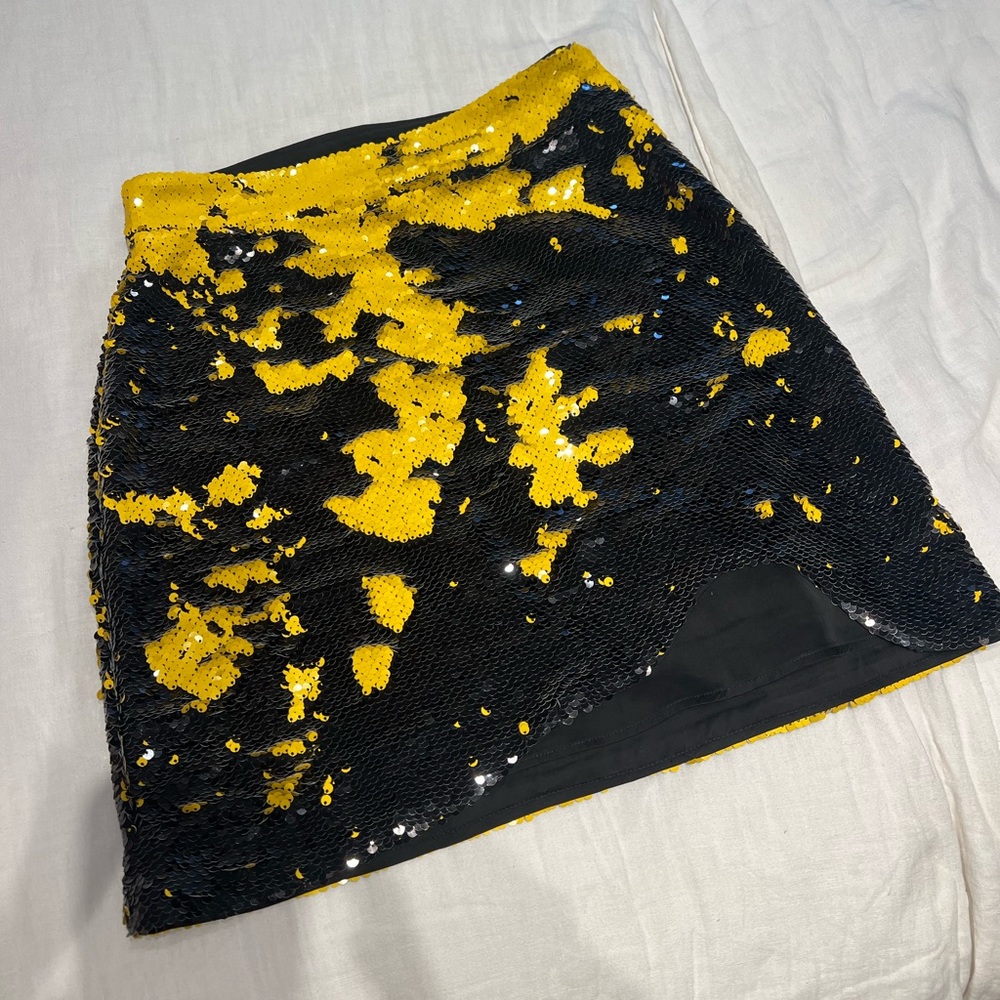 GANNI SEQUIN SKIRT